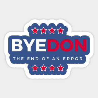 Bye-Don 2020 Sticker